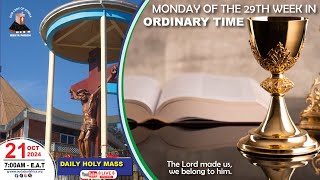 MONDAY OF THE TWENTY-NINTH WEEK IN ORDINARY TIME |Daily TV Mass, Monday 21st October, 2024