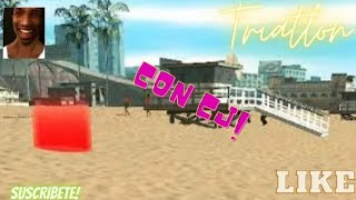 CJ -Tutorial como prepararte para un Triatlón - GTA San Andreas