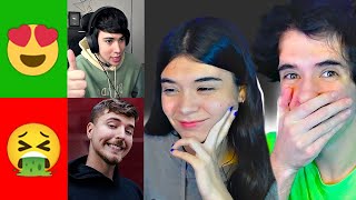 Mi HERMANA CALIFICA a STREAMERS por su BELLEZA