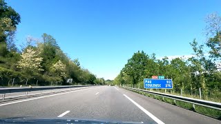 Timewarp sur l'A64 (La Pyrénéenne) de Bayonne à Orthez (Nouvelle Aquitaine)