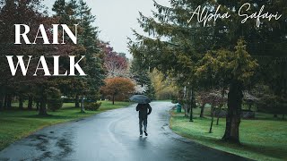 Relaxing Walk in Rain, Umbrella | Kerala Nature Sounds for Sleep and Relaxing Mind | Heaven on Earth