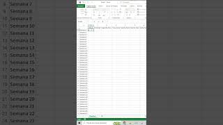 Criando um Calendário no Excel fácinho #excel #office #exceltips #CalendarioNoExcel