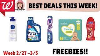 BEST WALGREENS DEALS - Freebies + Cheapies! (2/27 - 3/5) 🔥