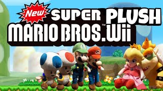 SUPER MARIO BROS WII IN A NUTSHELL PLUSH!