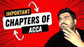 Most Important Chapter of ACCA FOUNDATION DIPLOMA|Serious discussion.