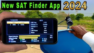 Satellite Antenna Setting with Mobile app 2024 | dish setting application