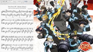 Fire Force OP Inferno ~ Violin Cover