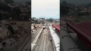 In Frame KA (5) King Wilis meliuk dan BLB sebentar di ST Cicalengka #shorts #kai #keretaapi #ptkai