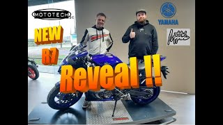 NEW Yamaha R7 reveal !! 9299€ STOCK @ MOTOTECH 2022 promises a lot!!! order now to have in 2022 lmtd