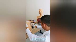 funny injection video. intramuscular injection funny edition