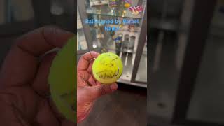 Tennis Ball signed by Rafael Nadal