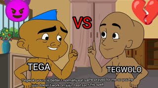 Tegwolo vs Tega - I'm more protected than you | TEGWOLO COMEDY