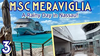 MSC Meraviglia: Caribbean storms, indoor activities, & a choppy sailaway! | PART 3, April 2023