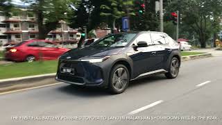 Toyota bZ4x Electric Harrier First Impression In Malaysia