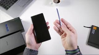 Unboxing du Samsung Galaxy Note 8