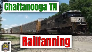 Railfanning Chattanooga TN - DaBob's ManCave