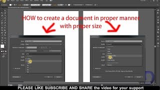 Adobe illustrator tutorial : how to create a new document in illustrator