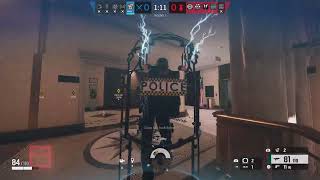 Tom Clancy's Rainbow Six Siege 5 kills 3 death 2 assists bank standard