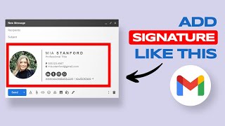 How to Add An Email Signature in Gmail