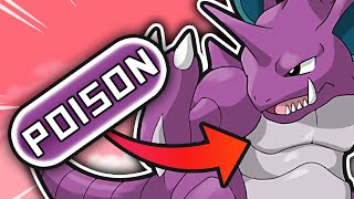 Pokémon FIRE RED mas SÓ posso usar tipo VENENOSO! 🧪