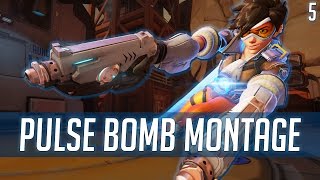 Overwatch - Tracer Pulse Bomb Montage #5