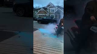 It's a boy # #motovlog #motorcycle #coldbeer #vancouver