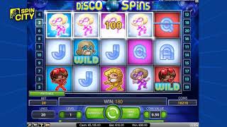 Spin City - Игровой автомат Disco Spins (Диско Спины)