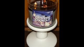 Bath and Body Works Candle: Hall of Shame (BACK TO THE STORE)- Campfire Cookout