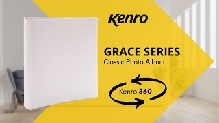 Kenro White Satin Series photo album - 360 degree video