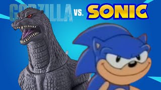 Godzilla Vs. Sonic (A Godzilla and Sonic Parody)