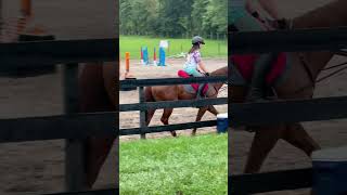 Dressage work in the jump ring