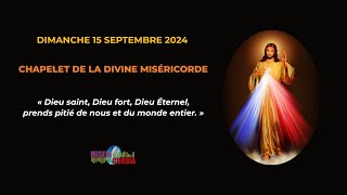 Chapelet de la Divine Miséricorde du dimanche 15 septembre 2024 avec Hélène de la Grâce.