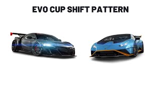 CSR2 Evo Cup Car's Shift Pattern