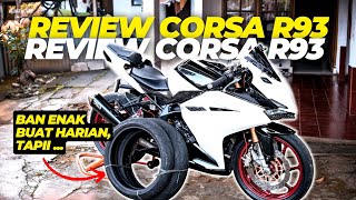 REVIEW BAN CORSA R93 ‼️ (PLUS & MINUS PEMAKAIAN GW) DI CBR250RR ⚡️ | DAILY RIDE 73