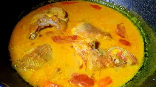 RESEP GULAI IKAN KAKAP BUMBUNYA SIMPLE RASANYA JUARA SEPERTI YANG DIJUAL DI RUMAH MAKAN LHO.....