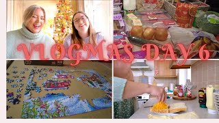 VLOGMAS DAY 6 - A cosy day at home - Im doing a live! Plus an Aldi and Sainsburys haul