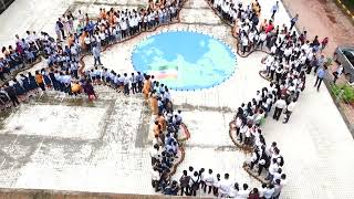 Largest Indian Map by Tree Saplings | World Records India | Suryadatta Education Foundation | Pune