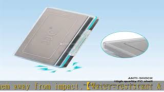 18650 Battery Case, Shockproof & Water-Resistant Battery Storage Holder for 6 x 18650 Battery, PC S