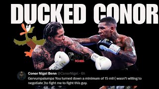 EXPOSED!!! TANK DAVIS DUCKED CONOR BENN TO FIGHT LAMONT ROACH!!