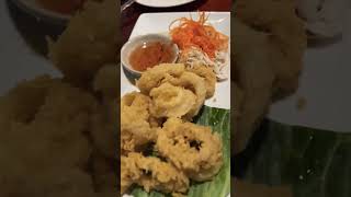 Calamari at Thai #shorts #short #calamari #foodblogger #food #foodilicious #foodie #seafood