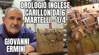 Giovanni Ermini: Orologio Inglese con Carillon da 6 Martelli di fine XIX inizio XX Secolo - 1/4