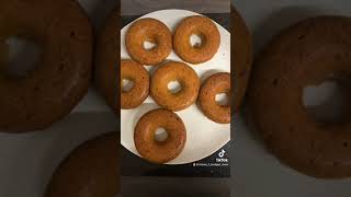 Oven baked doughnuts