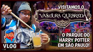 Fomos ao "Parque" do Harry Potter: Vassoura Quebrada.