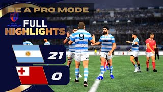 Pumas engine purring in the Quarter-Finals:  Rugby World Cup 2023 highlights  - Rugby Challenge 4