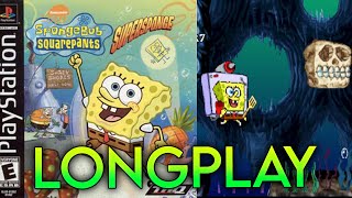 SpongeBob: SuperSponge - FULL GAME 100% Longplay Walkthru (PS1)