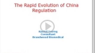 The Oriental Express - The rapid evolution of China regulation