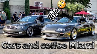 Wife Drives 1000+Hp Supra to Cars and Coffee