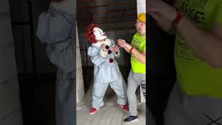 Crazy Pennywise attacked me #shorts