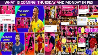 What Is Coming 23 September Thursday And Monday In Pes 2021 Mobile || Free Legend Coins In Pes 2021