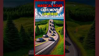 Magical Road  | Cars Move Upwards 😱😲